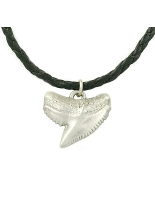 Shark Tooth Fishing Line Necklace Heart in the Wild Jewelry 