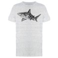 thumbnail image 1 of Shark Tribal Tattoo Graphic Tee Men's -Image by Shutterstock, 1 of 1