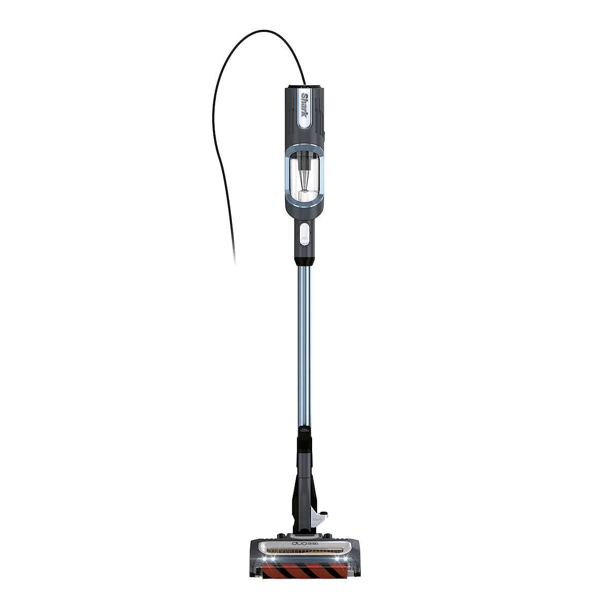 Shark UV580 Performance UltraLight Corded Stick Vacuum with DuoClean and Self-Cleaning Brushroll, Includes Duster Crevice & Upholstery Tools, Removable Handheld, Blue