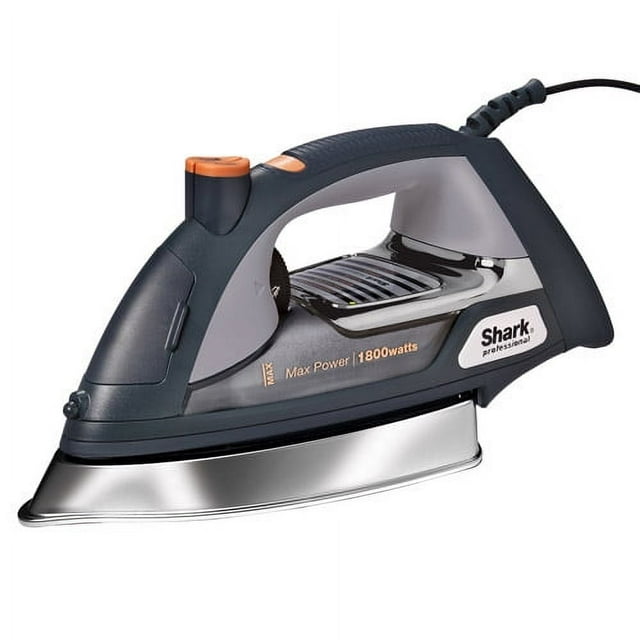 Shark Ultimate Professional Steam Iron with Cord, Silver Chrome, GI505WM