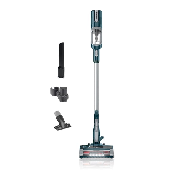 Shark UltraLight PetPro Corded Stick Vacuum, Carpet and Hardfloors, Pet Friendly, PowerFins HairPro, Odor Technology, Removable Handheld, HZ700 Blue