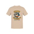 thumbnail image 1 of Shark University Swim Team Design Men's T-shirt, 1 of 3