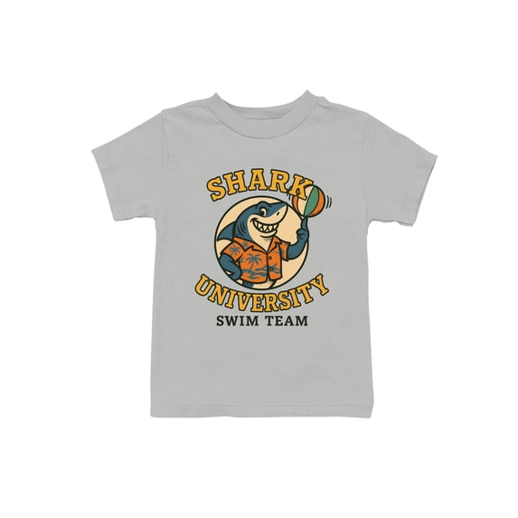 Shark University Swim Team Graphic Youth's T-shirt