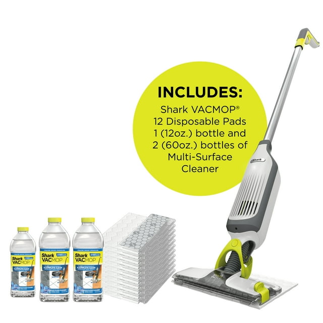 Shark VACMOP™ Cordless Hard Floor Vacuum Mop, 12 pack Disposable VACMOP