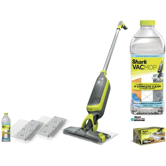 Shark VACMOP,VM200 Bundle with Cleaning Solution and 16 ct. Pads