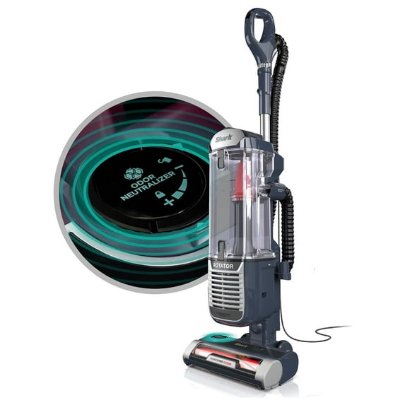 Restored Shark Vacuum Cleaner Lightweight Bagless Upright Pet Hair Navy (Refurbished)