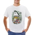 thumbnail image 1 of Shark Vegetable Men’s Graphic T-shirt Vintage Short Sleeve Sport Tee White 5XL, 1 of 2