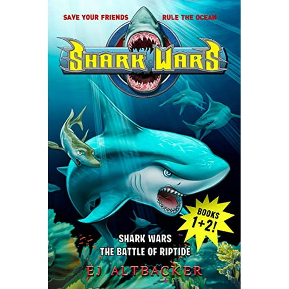 Pre-Owned Shark Wars 1 & 2 (Hardcover) 1984836218 9781984836212