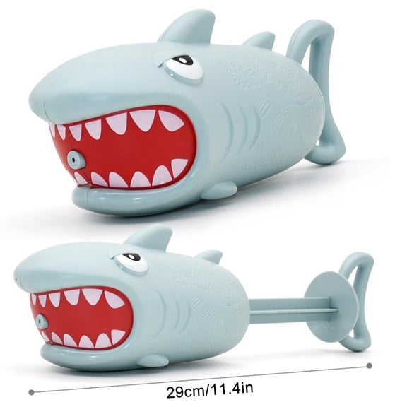 Shark Water Gun, Summer Rafting and Beach Water T+oy, Easy to Fill and Squirt, Cute Shark Design, Durable and Leak-Proof, Perfect for Summer Beach, Pool and Rafting Water Fun