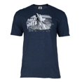 thumbnail image 1 of Shark Week - Great White Mens T Shirt Heather Blue-Navy MD, 1 of 1