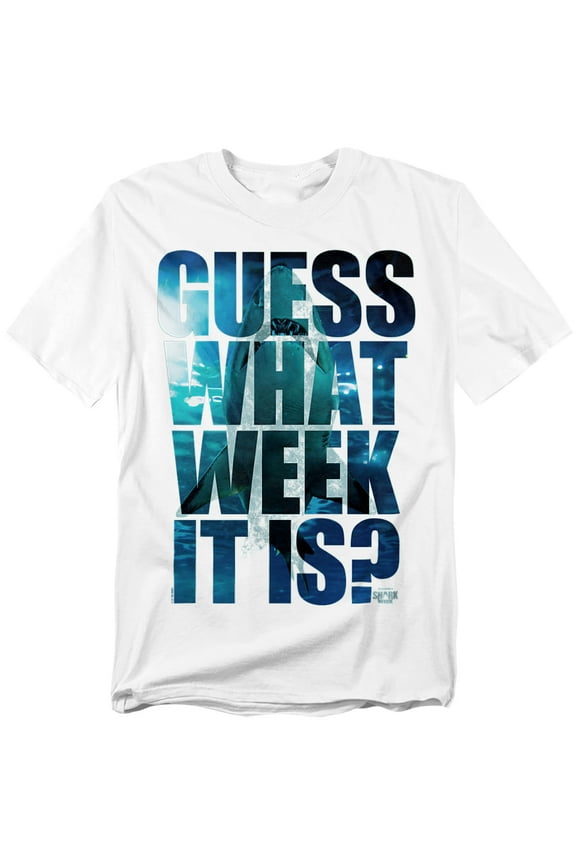 T-Shirt Officialy Licensed Guess What Week It Is Unisex Graphic Tee for Men & Women