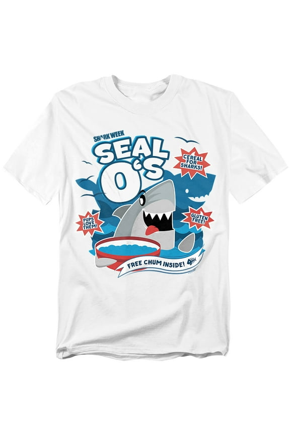 T-Shirt Officialy Licensed Shark Cereal Unisex Graphic Tee for Men & Women