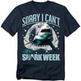 thumbnail image 1 of Shark Week: Television Series T-Shirt Officialy Licensed Sorry I Can'T Unisex Graphic Tee for Men & Women, 1 of 7