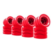 Shark Wheel 58MM, 86a Hybrid Quad Skate Wheels- Red