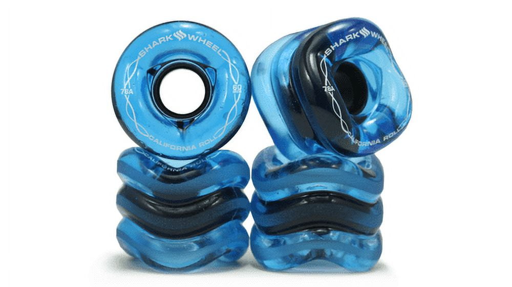 【米国本社取寄せ品】80mm シャークウィール 黒　shark wheel SHARK（シャーク）｜スケボー ブランド｜カリフォルニアストリート