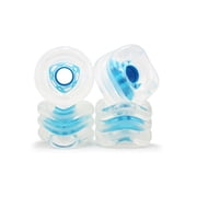 Shark Wheel 72mm 78a, DNA Clear with Blue Hub