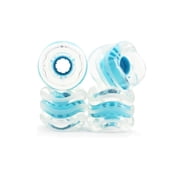 Shark Wheel 60mm, 78a Clear With Blue Hub California Roll