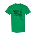 thumbnail image 1 of Shark With Decoration T-Shirt Men -Image by Shutterstock, Male Large, 1 of 2