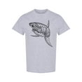 thumbnail image 1 of Shark With Decoration T-Shirt Men -Image by Shutterstock, Male Large, 1 of 2