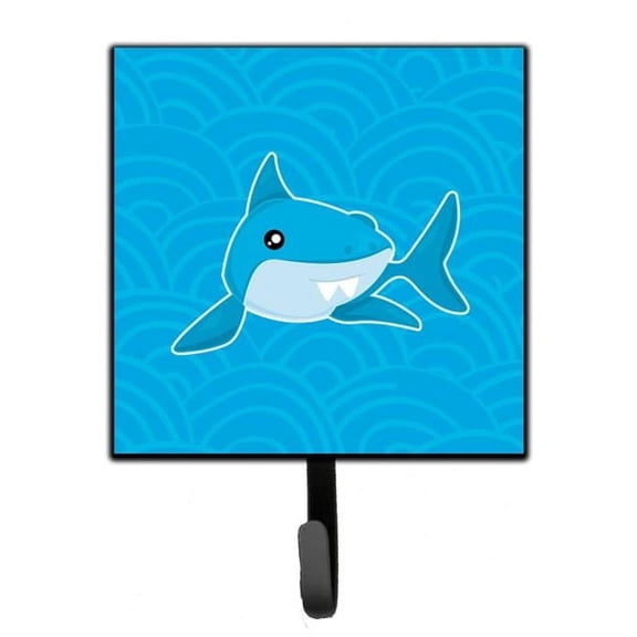 Shark With Waves Leash or Key Holder