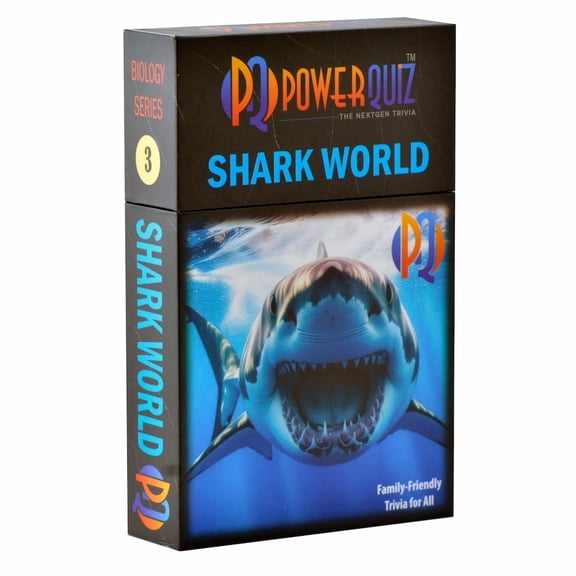 Shark World Biology Trivia Game for Kids, Teens & Adults | Volume 3 of the Biology Series