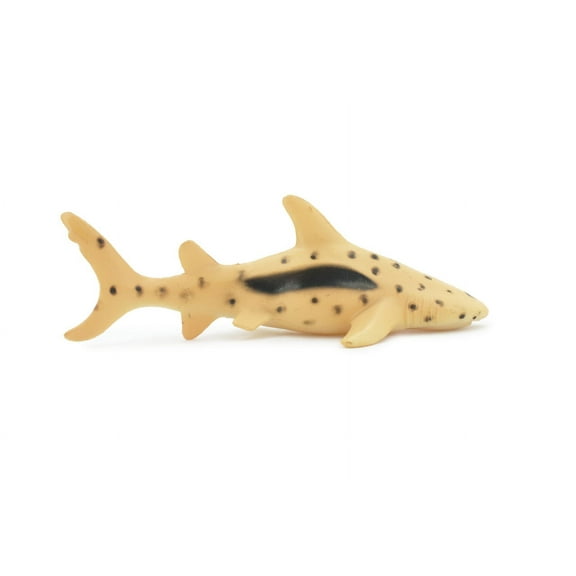 Shark, Zebra Shark, High Quality, Hand Painted, Rubber Fish, Realistic, Figure, Model, Replica, Toy, Kids, Educational, Gift, 7" CWG309 B382