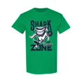 thumbnail image 1 of Shark Zone Design T-Shirt Men -Image by Shutterstock, Male Large, 1 of 2