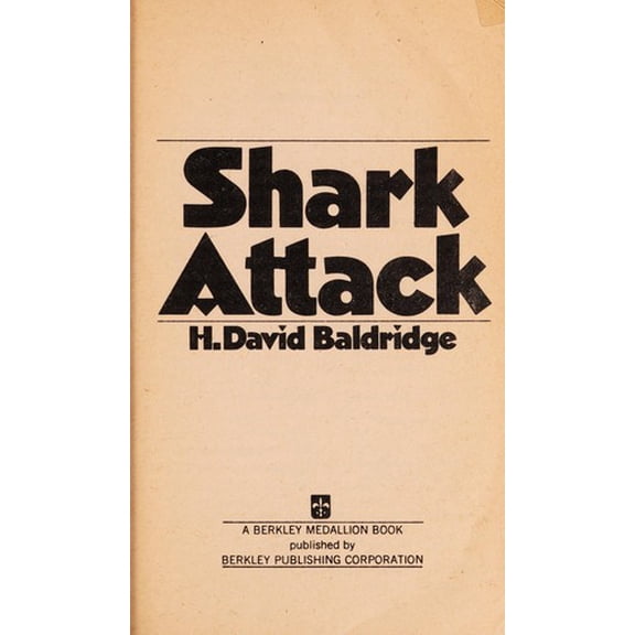 Pre-Owned Shark attack (Unknown) 0425028445 9780425028445