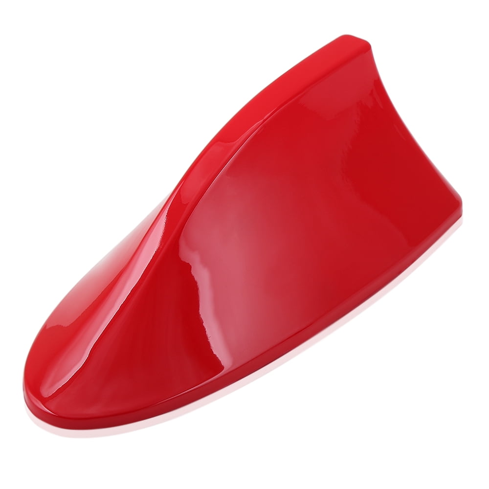 AntennaMastsRus Black Shark Fin Antenna - Functional AM/FM Replacement For Ford Fiesta 2011-2019 Models