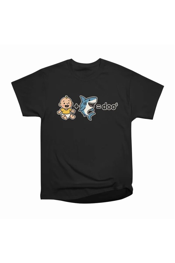 Shark math T-Shirt Tee Gift For Him Merch For Her Apparel For Friend
