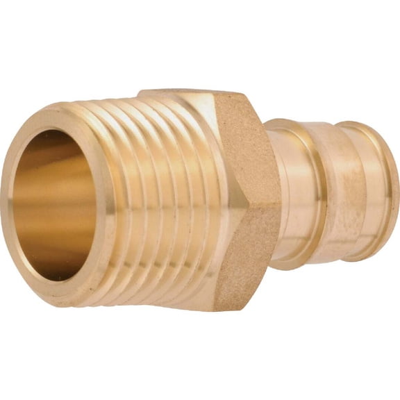 SharkBite/Cash Acme SharkBite Brass MNPT PEX-A Adapter