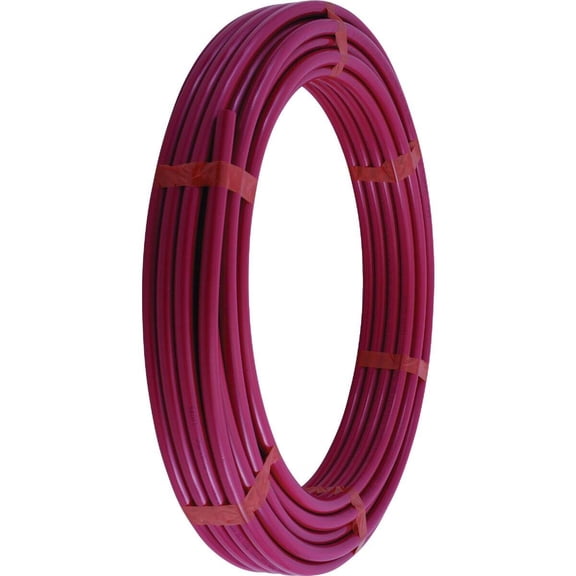 SharkBite 1/2 In. x 100 Ft. Red PEX-A Pipe Coil UA60R100