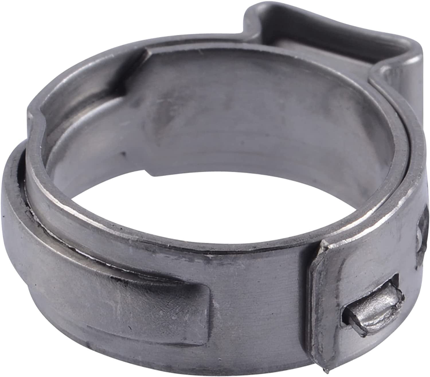 MISPIRE 25 PCS 3/4 Inch Stainless Steel 304 PEX Pinch Clamps - Cinch Clamp Rings For PEX Pipe Tubing & Fitting Connections 4 thumbnail image