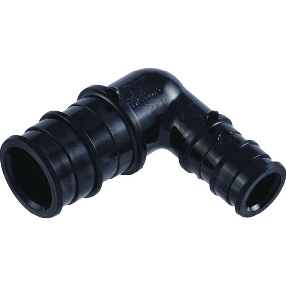 SharkBite PEX-A Plastic Elbow Reducing 90 Degree - Easy Installation - 1/2 x 3/4 In, 5 Pack