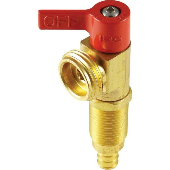 SharkBite 1/2 PEX Barb Brass Washing Machine Valve