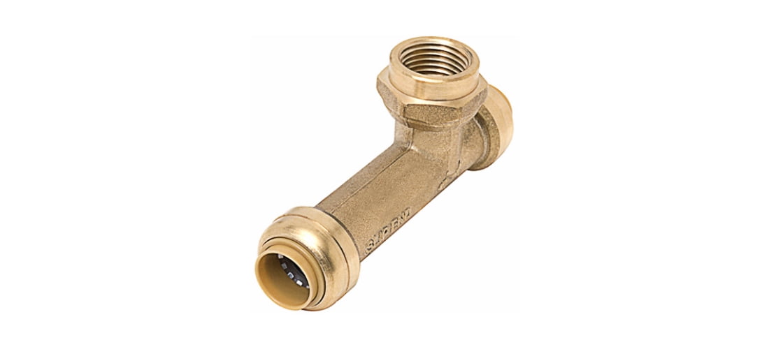 5 Pcs XFITTING 1/2" Push Fit End Caps | Brass PEX Cap With Clip