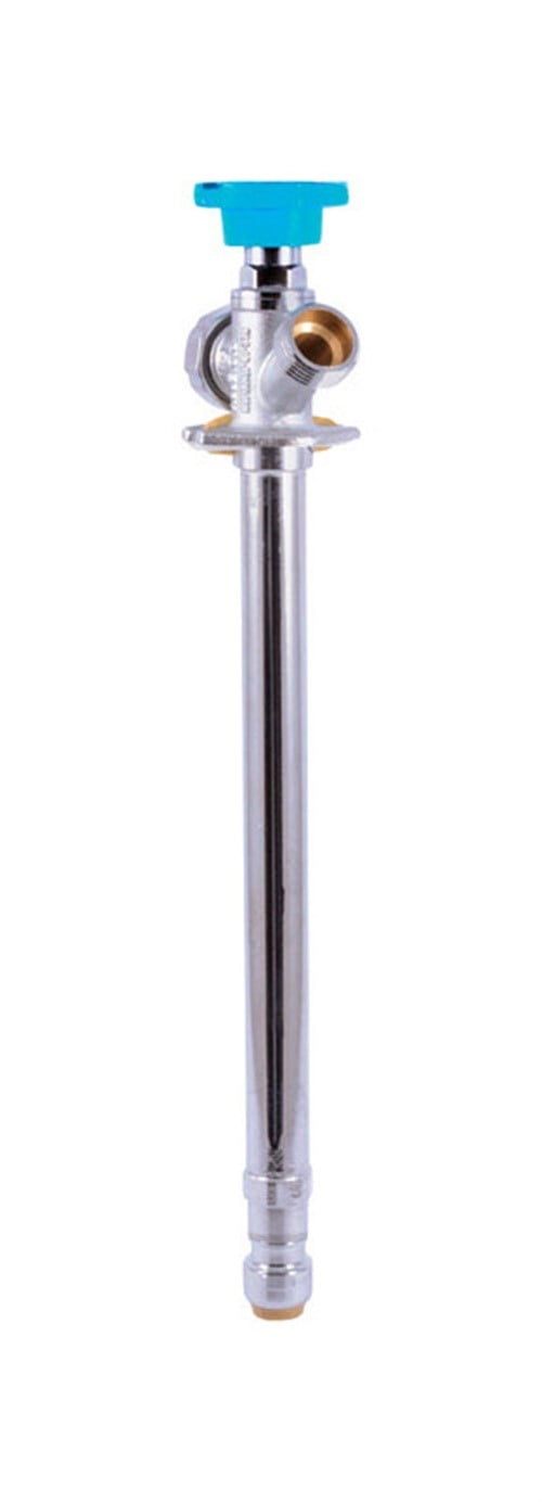 Chrome 10-Inch Frost-Free Brass Anti-Siphon Sillcock Valve