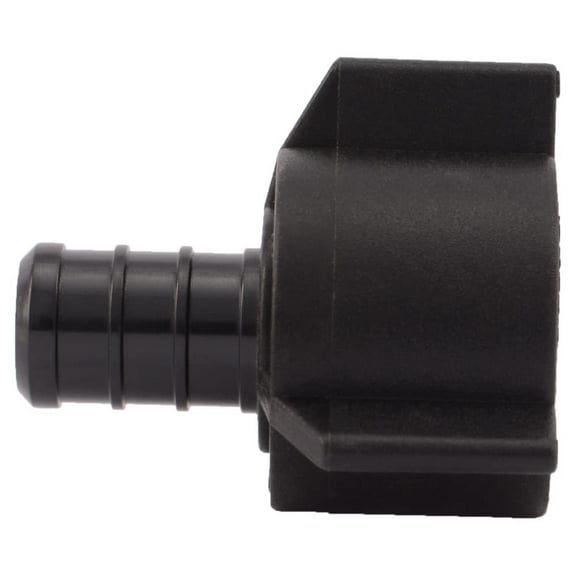 SharkBite 1/2 x 1/2 Inch FNPT Poly Crimp Swivel Adapter, Pack of 5, PEX Pipe, PE-RT, UP526A5