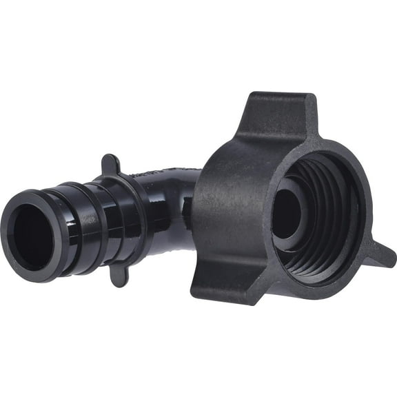 SharkBite PEX-A FNPT Swivel 90 Degree Elbow UA532A5 - Durable Plastic - 1/2 x 1/2 In, 5 Pack