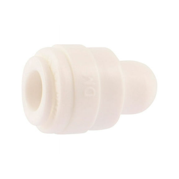 SharkBite 1/4 in. Push Plastic Connector End Cap 1 pk