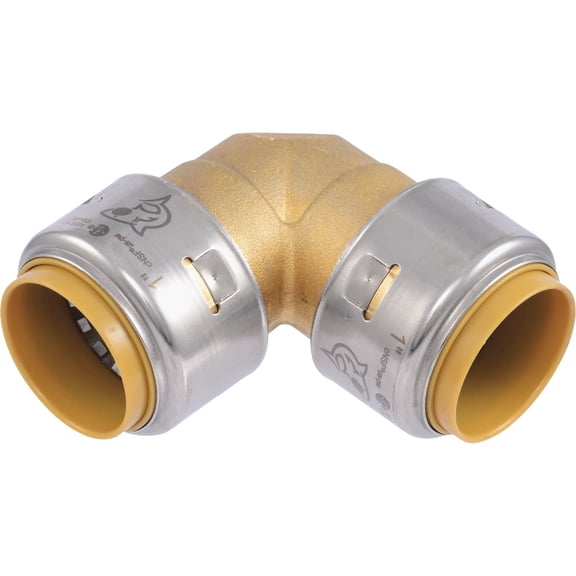 SharkBite 1-Inch 90-Degree Elbow, Push-to-Connect, PEX, Copper, CPVC