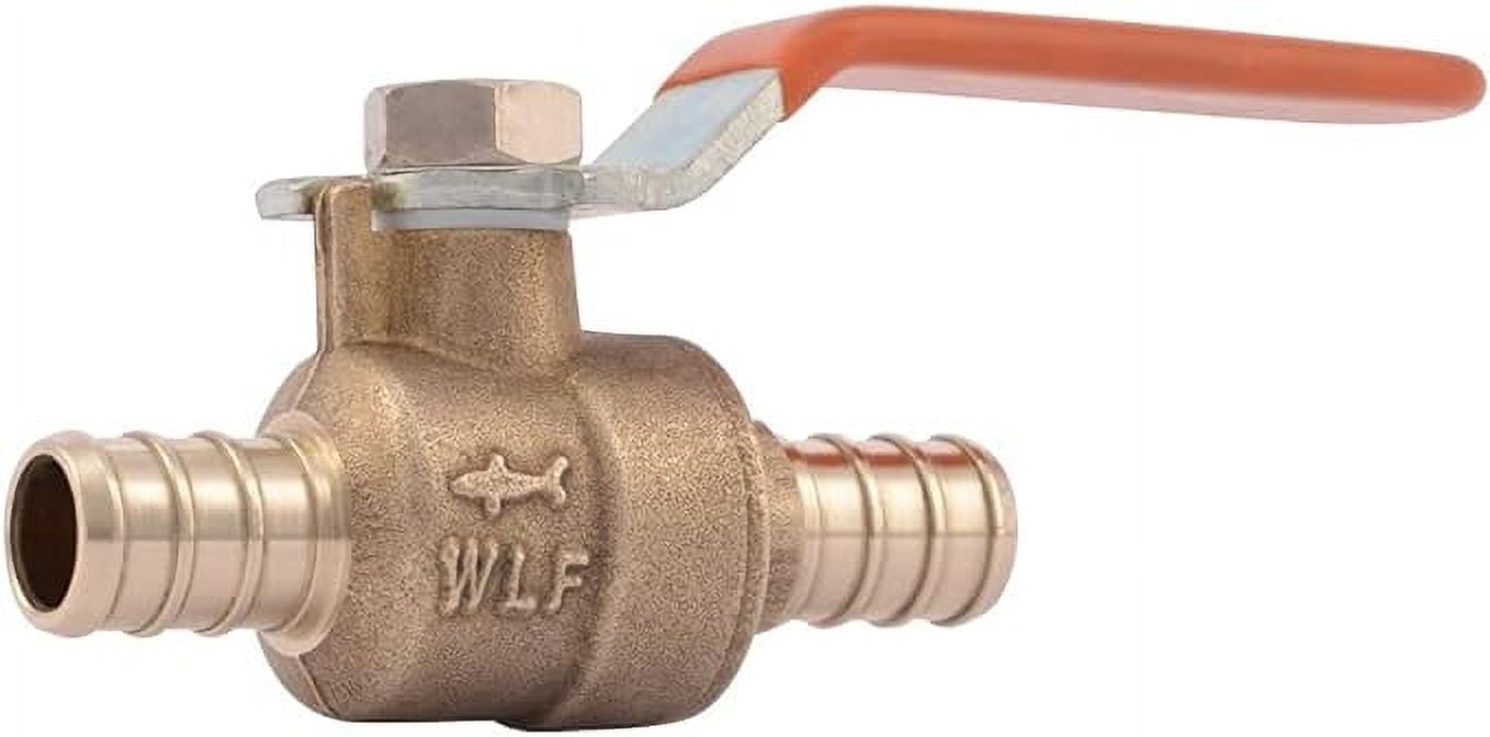 Cash Acme 1/2-Inch Single Lever Shutoff Valve, Bronze - For Washing Machine Hookups - View #8