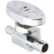 SharkBite PEX Straight Shut Off Valve - Easy Installation - 1/2-Inch x 3/8-Inch