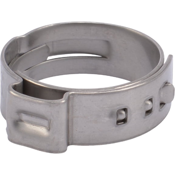 SharkBite 3/4 Inch Clamp Rings, Pack of 10, PEX, PE-RT, UC955A