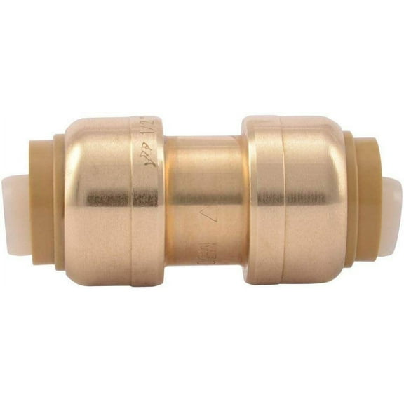 SharkBite 3/4-Inch Straight Coupling, Push-to-Connect, PEX, Copper, CPVC