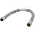 SharkBite 3/4 Inch x 3/4 Inch FIP x 24 Inch Stainless Steel Corrugated