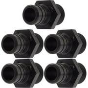 SharkBite 3/4 x 1/2 Inch MNPT Poly Crimp Adapter, Pack of 5, PEX Pipe, PE-RT, UP138A5