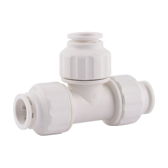 SharkBite 4882379, Brass, 0.5" Push to Connect Union Tee Pipe Fittings