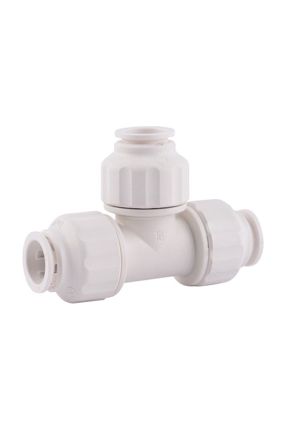 4882379, Brass, 0.5" Push to Connect Union Tee Pipe Fittings