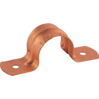 SharkBite/Cash Acme Copper Coated Pipe Strap - Pack of 2 Bulk Restock Pack